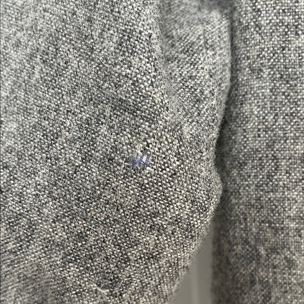 Band Of Outsiders Charcoal Women's Blazer (Missing Faux Fur Collar). Size 3. - Picture 5 of 9